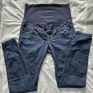 Thyme Blue Maternity Jeans M